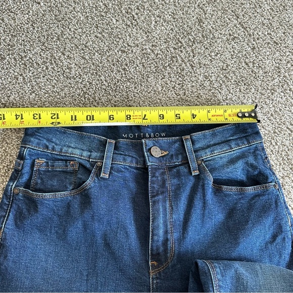Mott & Bow Mom Ridge Jeans Size W27 L28 Medium Dark Blue - Picture 12 of 12
